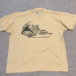 Vintage tan tee shirt